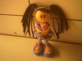 boneca de e.v.a